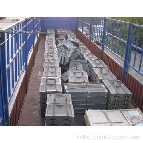 Custom Ball Mill Liners Cr26 Iron Cast Liners For Coal Mill
